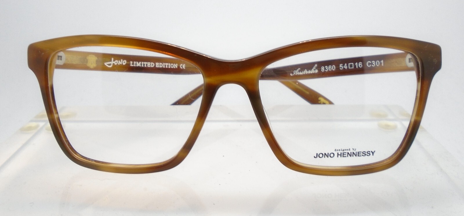 Jono Hennessy 8360 C301 54-16 Eyeglass Frames Glasses Authentic Limited Edition
