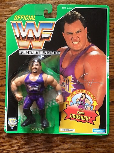 WWF Hasbro Evil Crush Green Series 11 MOC Wrestlin...