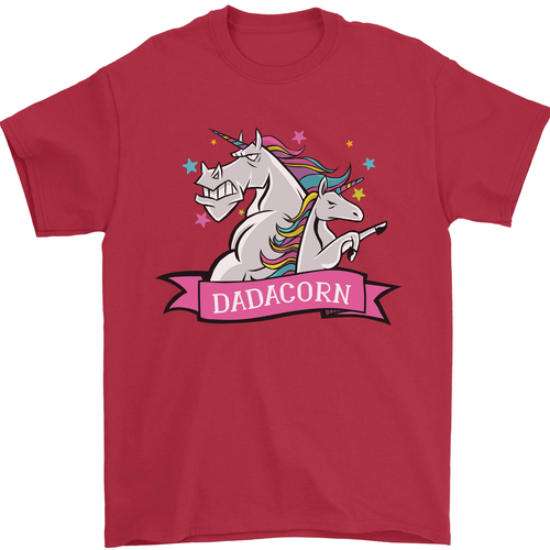 Dadicorn Funny Fathers Day Unicorn Mens T-Shirt 100% Cotton - Picture 89 of 107