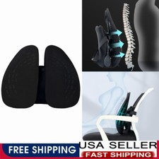 Memory Foam Lumbar Support Cushion for Home Office Car Seat Back Chair Pillow