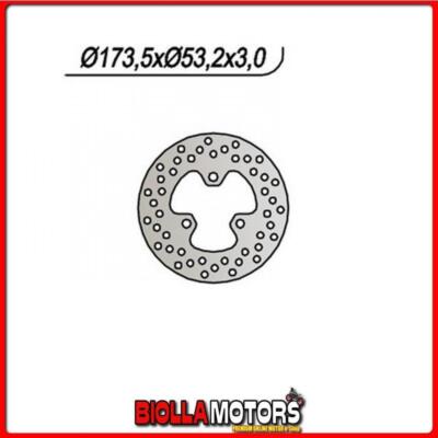 659651 FRONT BRAKE DISC DX-SX NG HONDA TRX R Fourtrax (G/J/H/K) 250CC 1986/