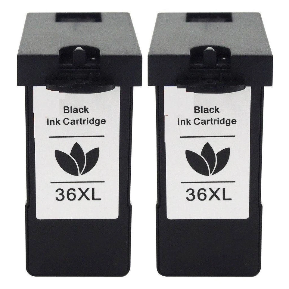 2 Lexmark 36XL BLACK HY Ink Cartridge 18C2170 for 36 XL X6650 X5650es Printer - Image 2 of 2