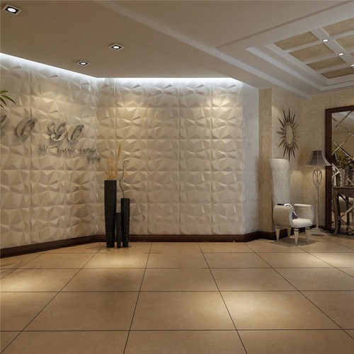 PVC 3D Wall panel Decorative Wall Ceiling Tiles Cladding NOT BAMBOO 50cmx50cm - Picture 62 of 126