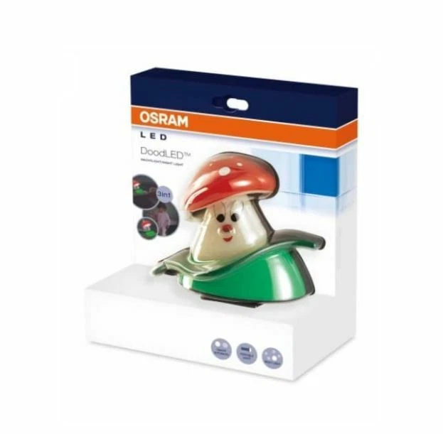 OSRAM DoodLED Nachtlicht 1,5W, 5 lm., 7000 K,148x92x106 mm. 46628 - Bild 2 von 2