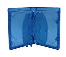 New Viva Elite 7 Disc 25mm Premium Bluray Replacement Movie Storage Box Case