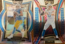 2024 Select - Turbocharged Justin Herbert #9 Panini Justin Herbert Diecut.