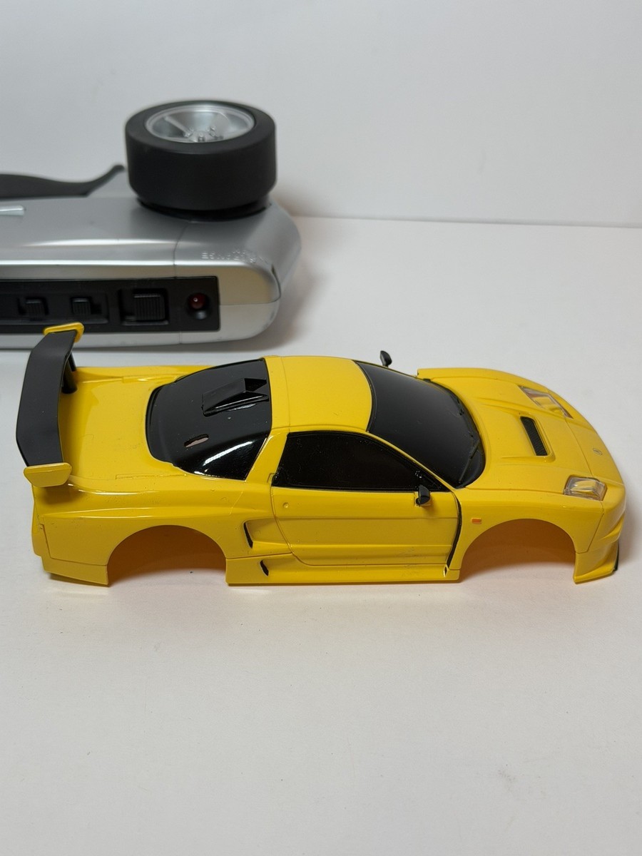 XMODS Acura NSX Yellow RC Car Great condition- Tested and works | eBay