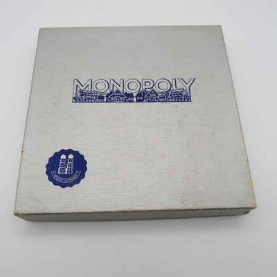Vintage Schmidt Monopoly Board Game Retro Board Game with Case