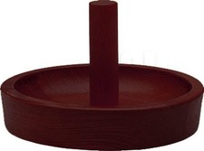 Cone Talc Bowl, Cherry, black