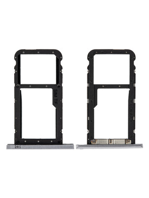 Sim + SD Card Tray Compatible For Huawei MediaPad T5 10.1'' (4G Version) (Black)