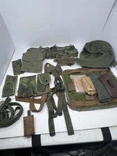 Large LOT of US Military Ammo Pouches & Accessories Belts