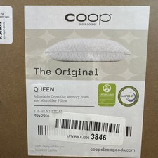 COOP Sleep Goods - The Original Pillow, Queen 19x29in