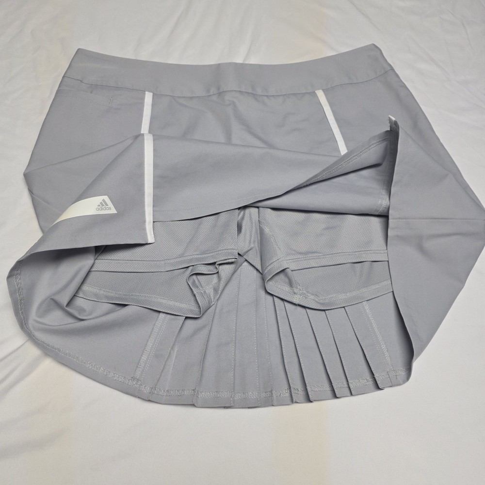 Adidas Puremotion Womens Tennis Skirt Size 14 with Cool Max Side Pocket Zip Shorts Adidas Puremotion Womens Tennis Skirt Size 14 with Cool Max Side Pocket Zip Shorts