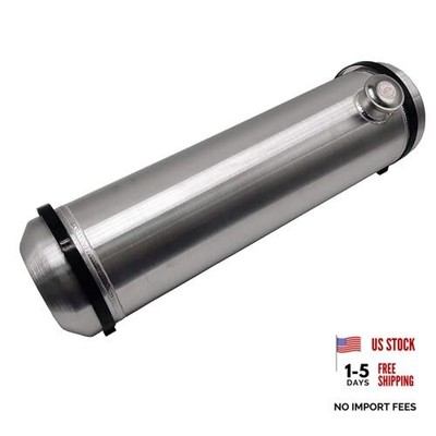 JSD 7.5 Gallon 8'' x 36'' Universal Aluminum Spun Fuel Cell Gas Tank + Bracket