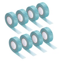 "8Stk 0,6\" X 5,5 Yards Glitzer Washi Tape Seeblau Bastelband Glitzer Klebeband"