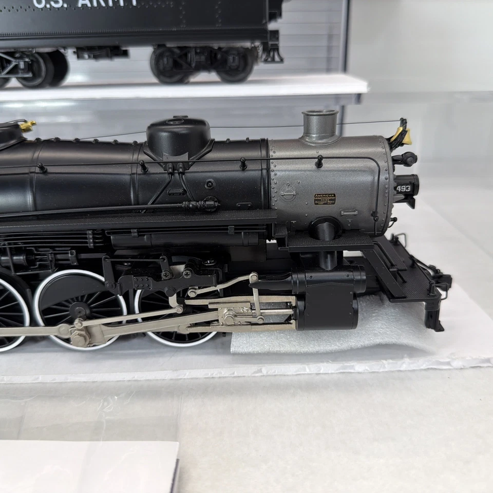 MTH Premier 20-3812-1 U.S. Army 4-6-2 USRA Pacific Steam PS.3 O Gauge New #493 - Image 3 of 4