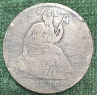 1848-O Seated Liberty Half Dollar | Good Details | Free Shipping