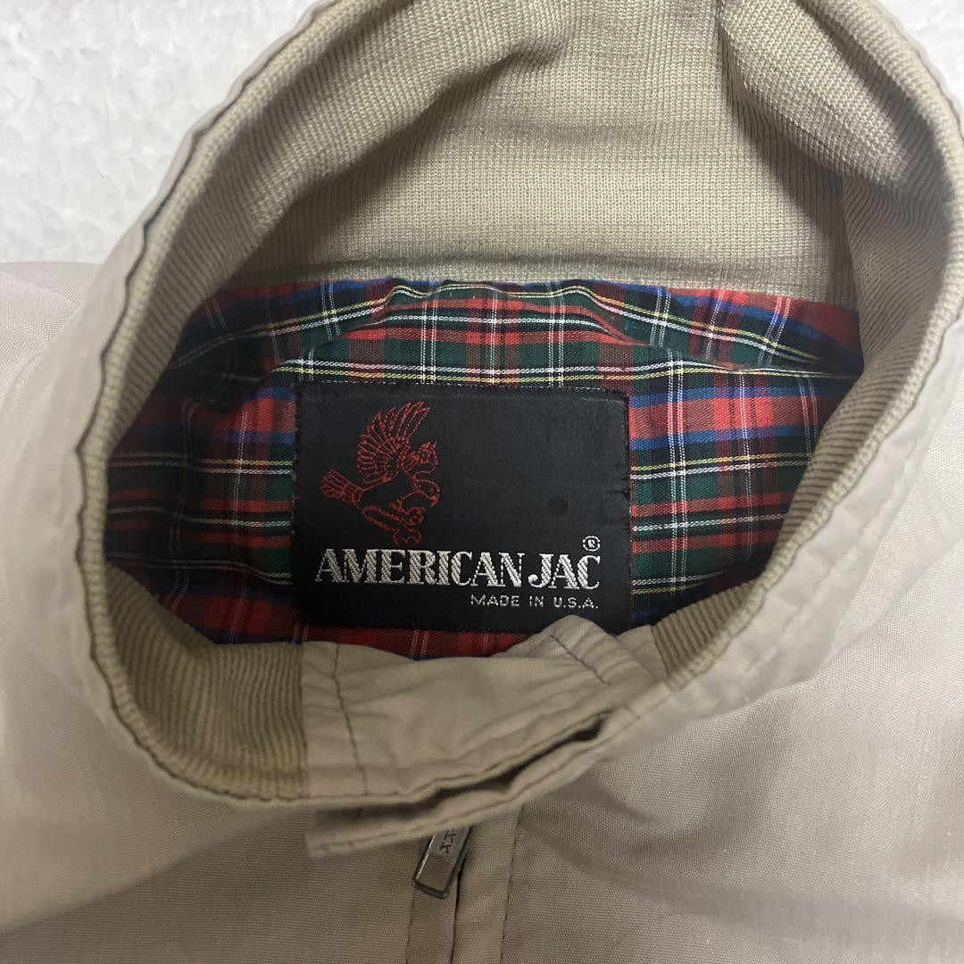 80s Harrington Jacket Made in USA Short Length Size L Good 