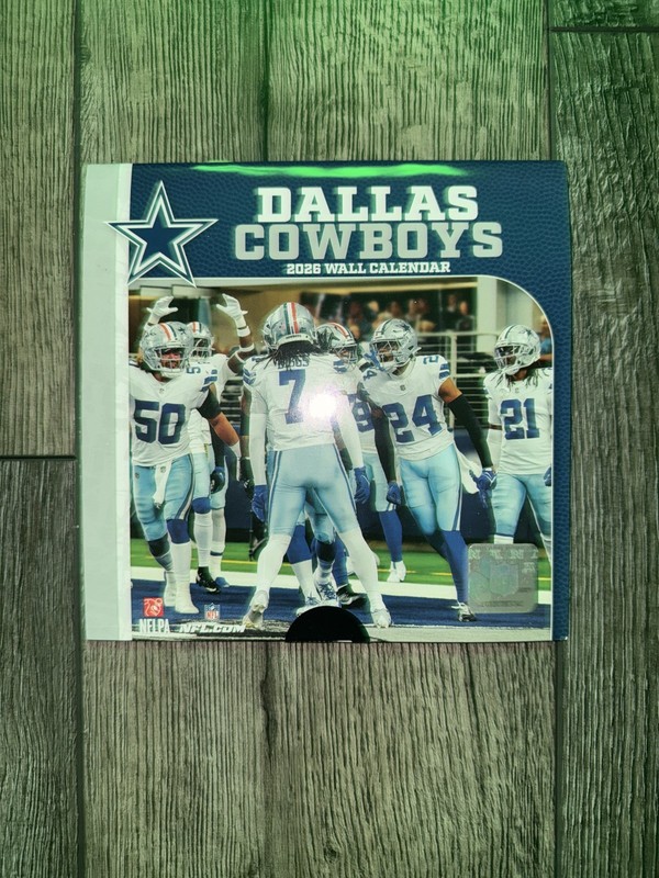 Dallas Cowboys 2026 Wall Calendar, Brand New!