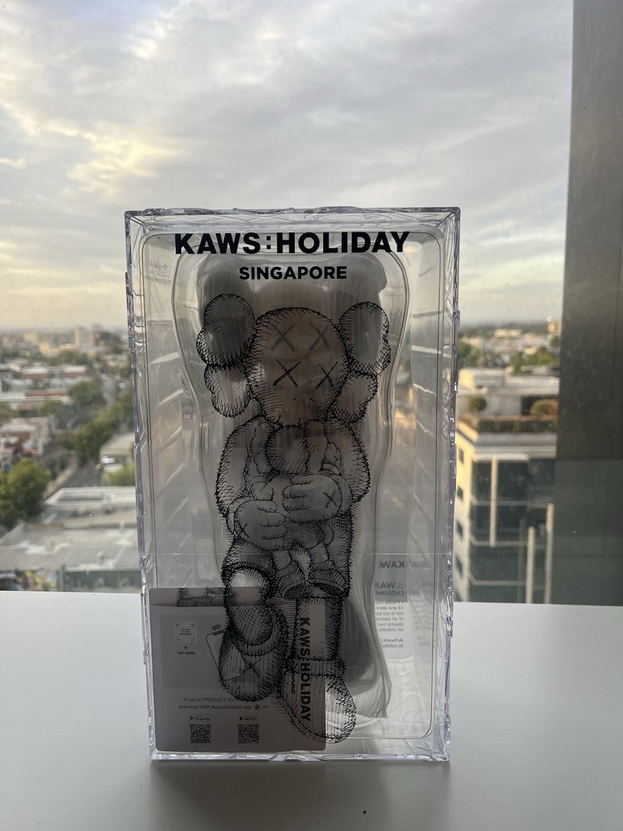 彫刻・オブジェ KAWS HOLIDAY SINGAPORE GREY KAWS: Holiday Singapore Grey Vinyl Figure Brand New | eBay