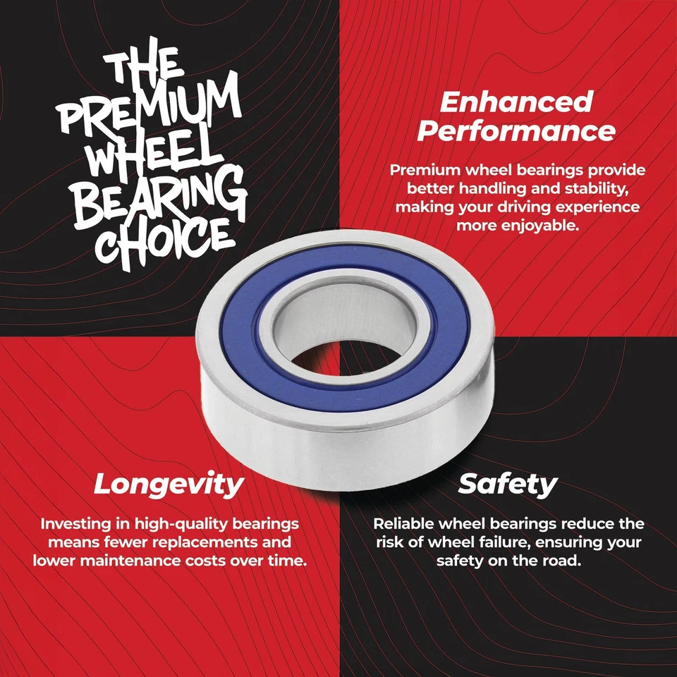 Wheel Bearing Kit Front For Honda CBR600RR 03-06 RVT1000R RC51 00-06 25-1654 Foto 4 de 4