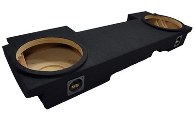 2002-2013 Chevy Avalanche Custom Fit Dual 12'' Stereo Subwoofer Enclosure Sub Box