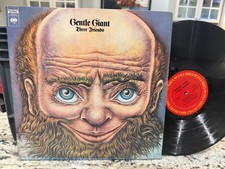 GENTLE GIANT THREE FRIENDS Columbia Records 1972 NM TO UNPLAYED VINYL LP   LOW $