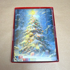 Leanin' Tree Christmas Greeting Cards Set, 10 w/ Envelopes, Multicolor C76419