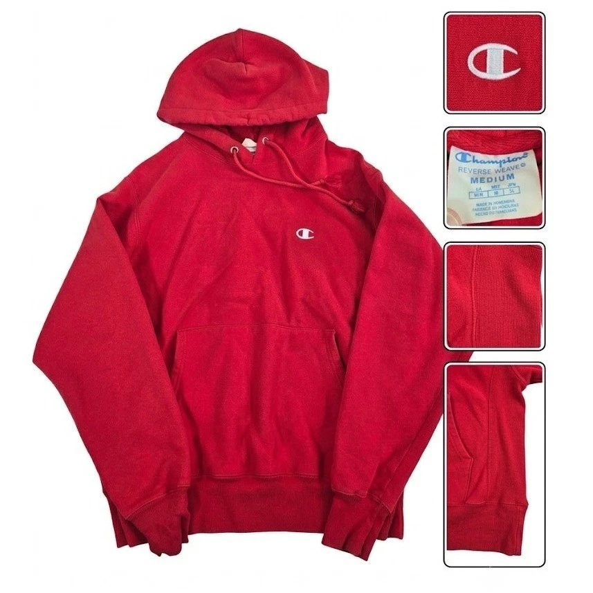 Champion Hoodie Red Hoodies & Sweatshirts for Men for Sale | Shop