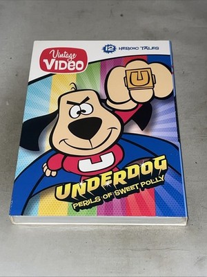 Underdog Perils of Sweet Polly DVD Vintage Video 12 Heroic Tales Brand NEW