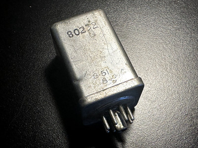 Vintage Sigma Instruments Relay 80232 | 8-Pin Octal Base | Dated 8-51 | Boston