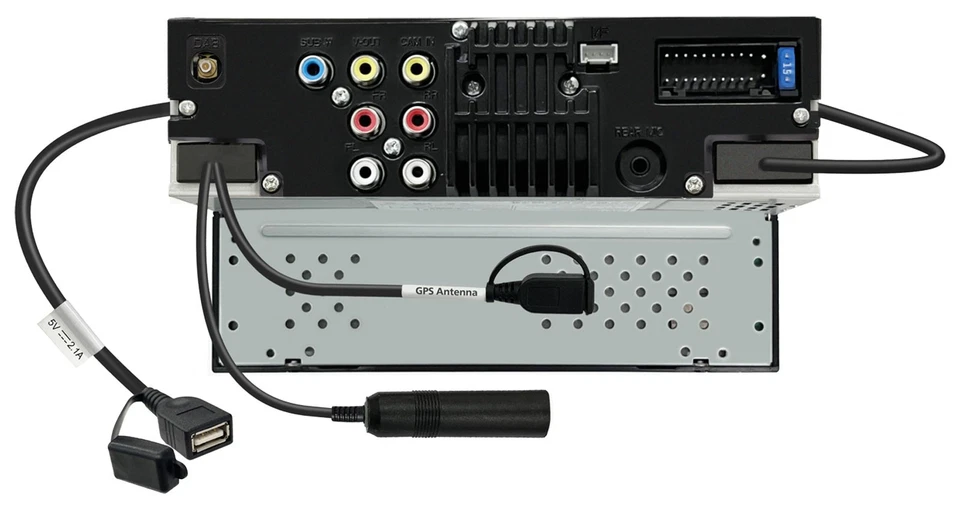 JVC KW-M595DBT Doppel-DIN MP3-Autoradio Touchscreen DAB Bluetooth USB CarPlay - Bild 3 von 4