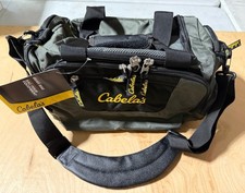 Cabelas Catch All Gear Bag Weather Resistant Green Polyester 6 Pocket Hunting