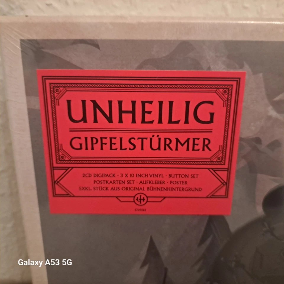 Unheilig-Gipfelstürmer, Limited Special-Fan-Edition, 2CD + 3 x Single 10" - Bild 2 von 3