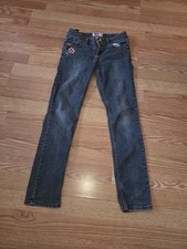 Embroidered Girl Jeans Size 12t