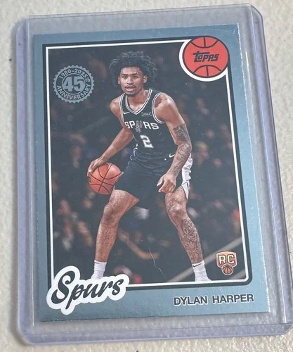 2025-26 Topps Dylan Harper 1980 Style RC #80BK-52