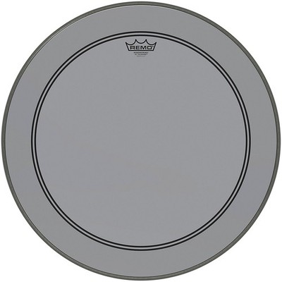 Remo Powerstroke P3 Colortone Smoke Bass Drum Head 22 in.