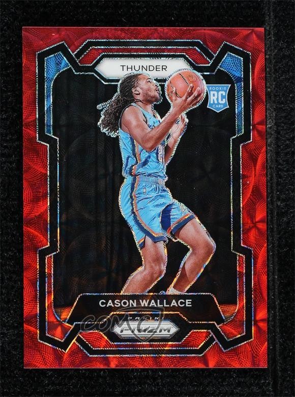 2023-24 Panini Prizm Choice Red Prizm 66/88 Cason Wallace #139 Rookie RC 19fe