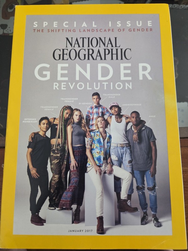 Back Issue---NATIONAL GEOGRAPHIC SPECIAL ISSUE "The Gender Revolution" Jan 2017