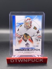 2024-25 SP Authentic Sharks Drew Commesso Limited Future Watch Blue /399 🔥