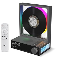 C229 Desktop Portable CD Player with Bluetooth 5.3,Built-in Speaker Hi-Fi Sou...
