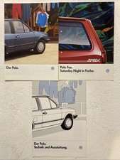 VW Polo Prospekt aus 1987