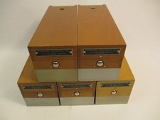 Vintage Kodaslide Sequence File Kodak Silde Wood Case Holder Box Camera