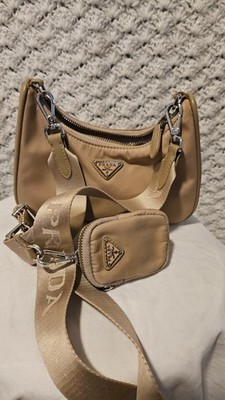 Authentic PRADA Re-edition 2005 Shoulder Bag Tessuto Small
