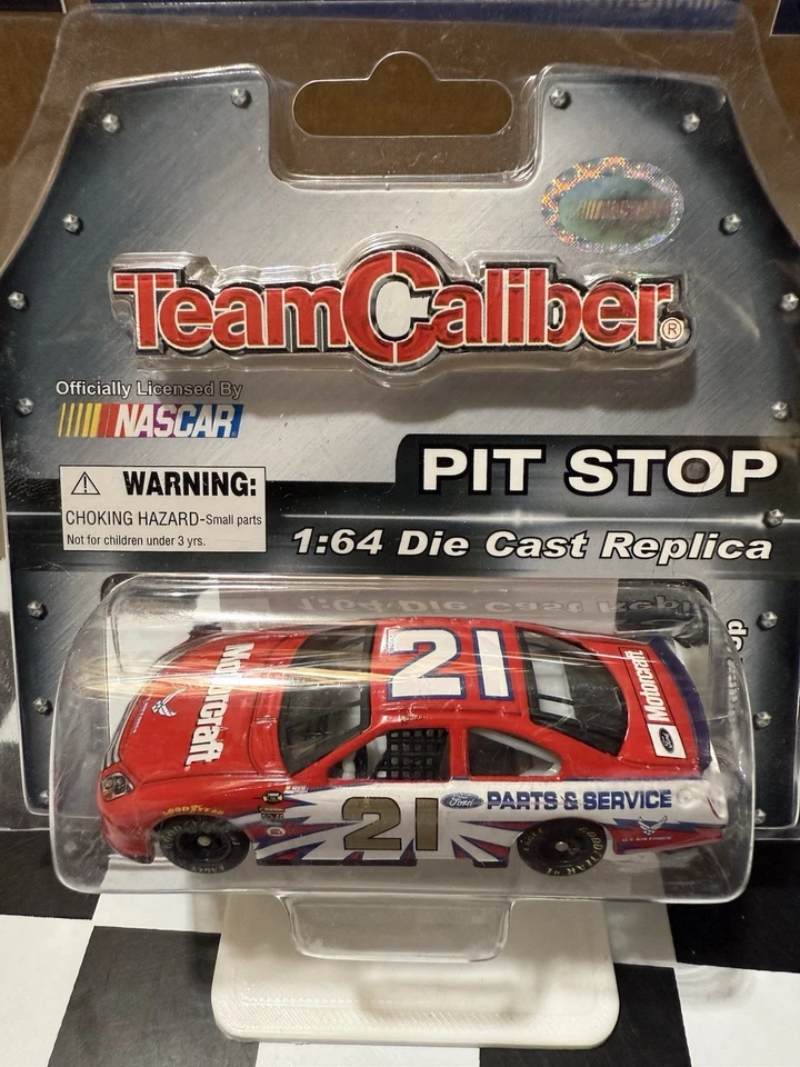 Ken Schrader #21 Motorcraft Wood Brothers Team Caliber 2006 1/64 Nascar Diecast - Image 3 of 4