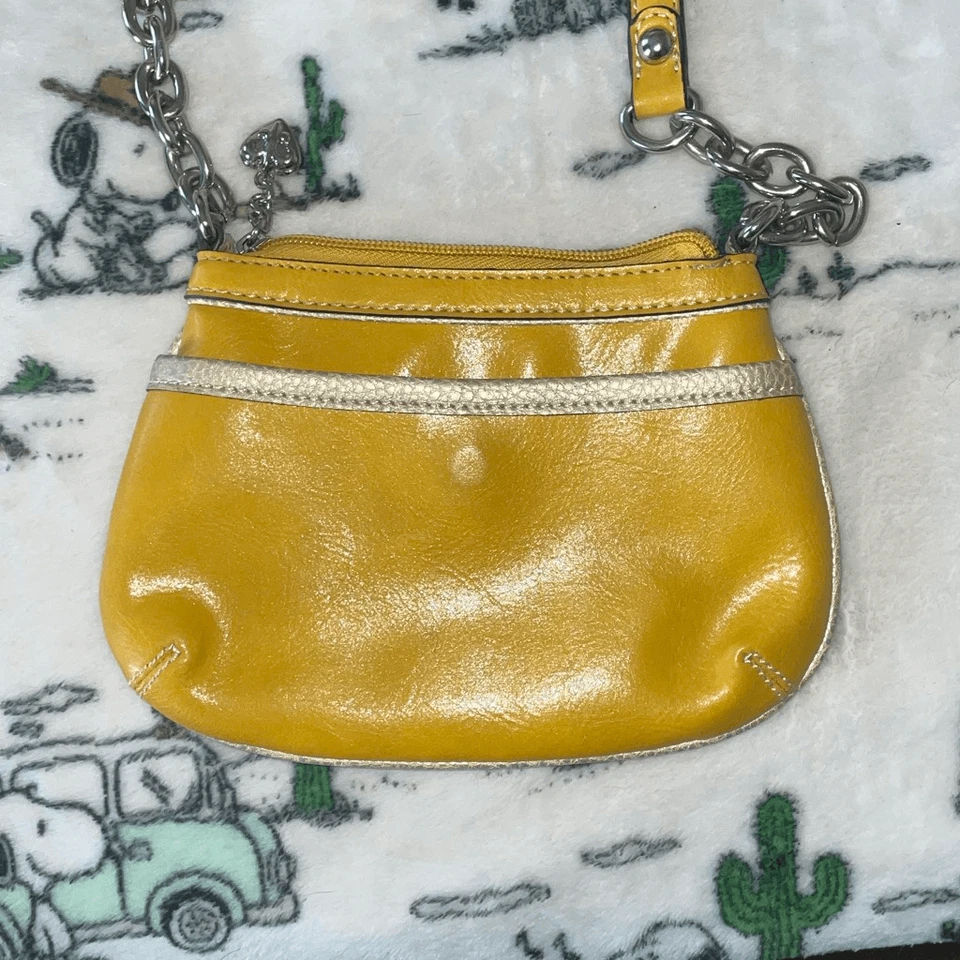 Bolso Bandolera Kathy Van Zeeland Azul Real Cuero Vegano Mini Mensajero y2K Foto 4 de 4