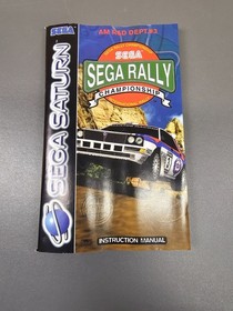 SEGA Rally Championship SEGA Saturn PAL UK Game Boxed With Manual
