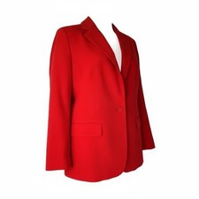 Worthington Red One Button Blazer Small NWT.