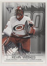 2003 Pacific Private Stock Titanium Retail Jersey Number /250 Kevin Weekes z7j