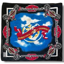 Vintage Harley Davidson Bandana Ride Into The...